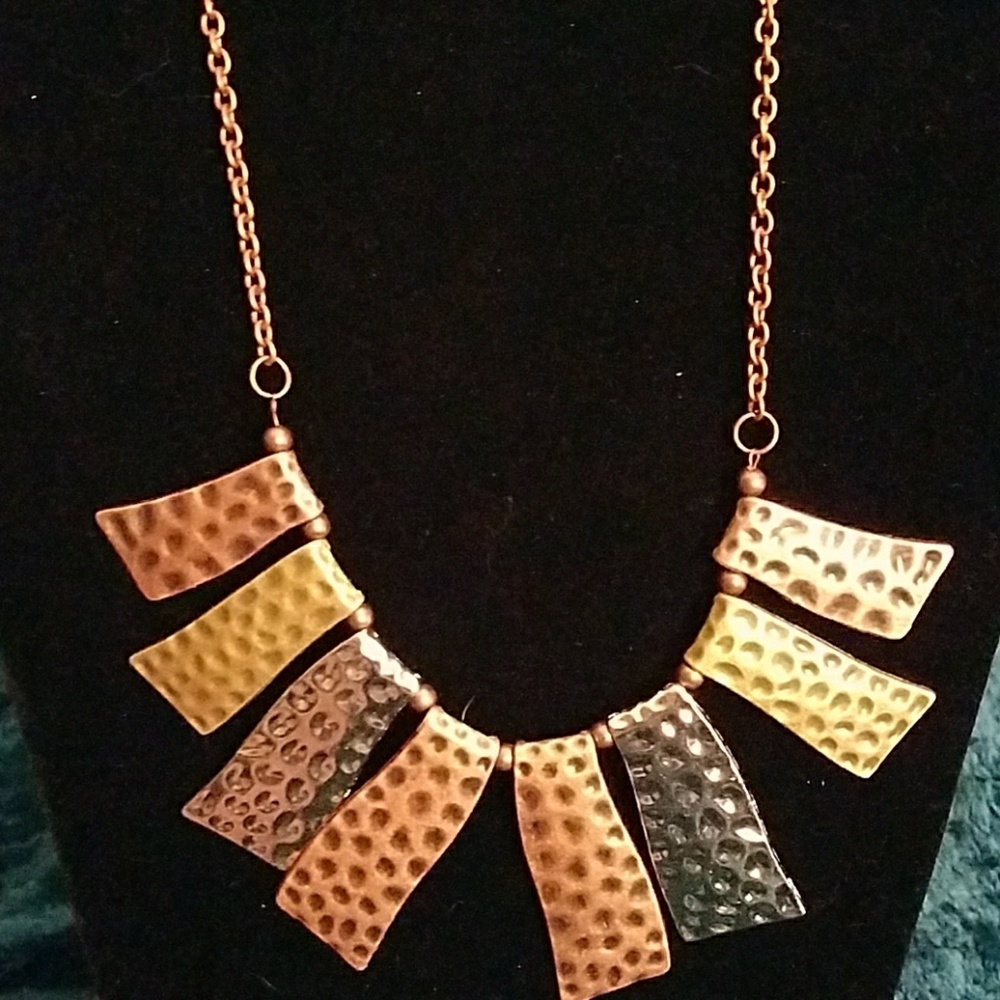 Necklace with matching earrings